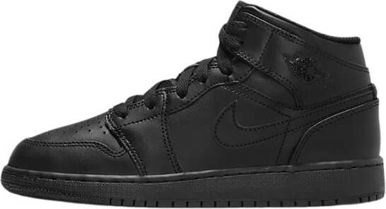 Jordan Triple Black Mid Top Sneakers Black Heren