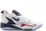 Jordan Zoom 92 Heren Schoenen White Leer Textil Synthetisch Foot Locker - Thumbnail 15