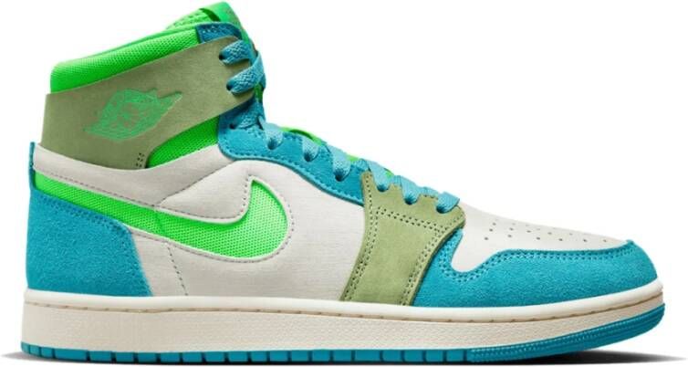 Jordan W Air 1 Zoom Cmft 2 Cerulean Green Strike-Oil Green-Phantom - Foto 1