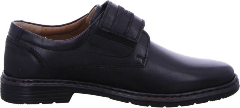 Josef Seibel Alastair 02 Zwarte Leren Schoenen Black Heren