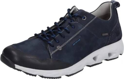 Josef Seibel Blauwe Veterschoen Noah 54 Blue Heren