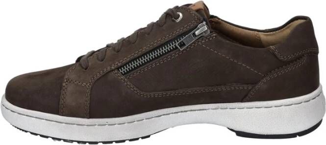 Josef Seibel Sneaker Laag Heren David Double Air Reaction Bruin