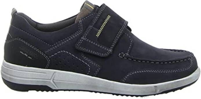 Josef Seibel Heren Casual Klittenbandschoenen Enrico Blue Heren