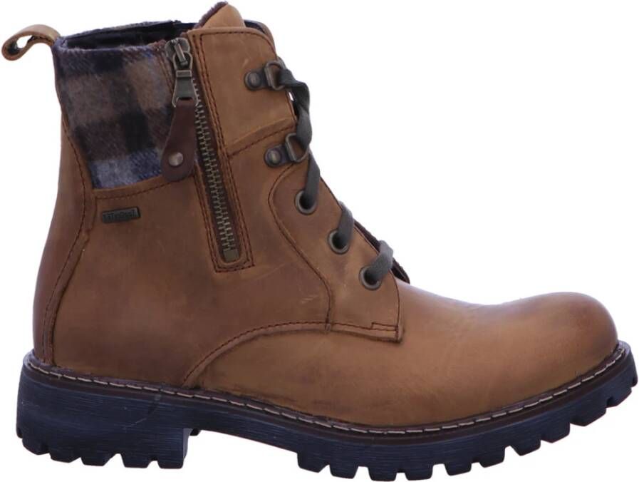 Josef Seibel Stijlvolle Veterschoenen Brown Dames