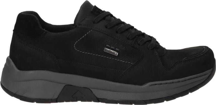 Josef Seibel Zwarte Leren Sneaker TopdryTex Black Heren