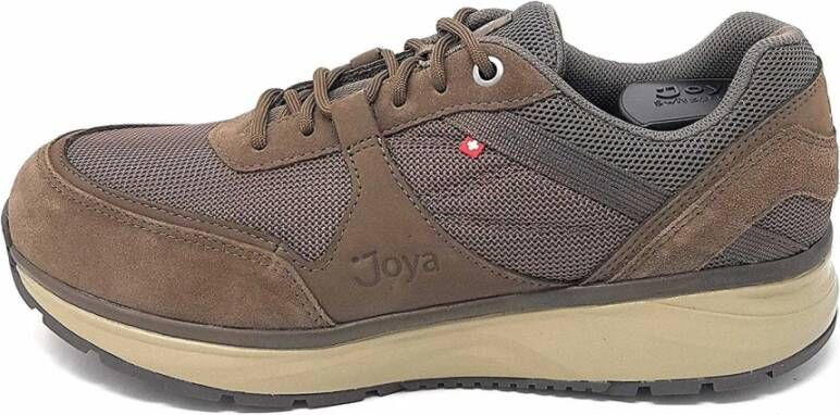 Joya Bruine Sneakers voor Comfort en Stijl Brown Heren