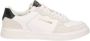 Just Cavalli Grainy Leather Heren Sneakers White Heren - Thumbnail 1