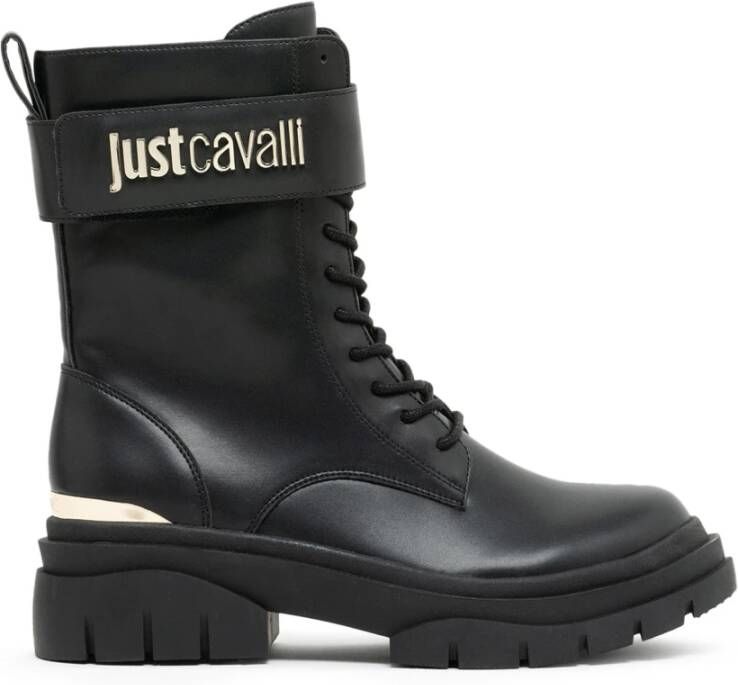 Just Cavalli Boots & laarzen Fondo Kani Kombat Dis. W6 Shoes in zwart