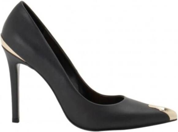 Just Cavalli Metalen Detail Puntige Neus Pumps Black Dames