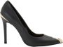 Just Cavalli Metalen Detail Puntige Neus Pumps Black Dames - Thumbnail 1