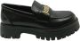 Just Cavalli Zwarte dames mocassins stijlvol model Black Dames - Thumbnail 3