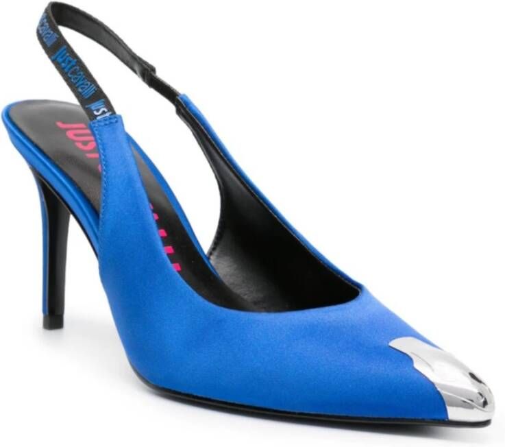 Just Cavalli Platte schoenen Blue Dames