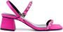 Just Cavalli Roze Plateau Sandalen Pink Dames - Thumbnail 5