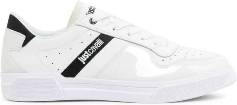 Just Cavalli Witte Sneakers voor Heren Aw23 White Heren