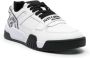 Just Cavalli Witte Sneakers met Korrelig Leer White Heren - Thumbnail 1