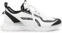 Just Cavalli Witte Sneakers met Rubber Pu+Mesh+Lycra+Pu White Heren - Thumbnail 5