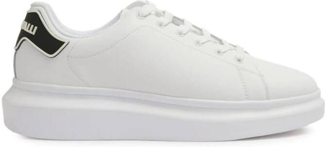 Just Cavalli Witte Sneakers voor Stijlvolle Mannen White Heren