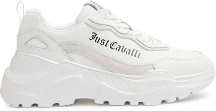 Just Cavalli Witte Sneakers voor Vrouwen White Dames