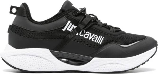 Just Cavalli Zwarte Sneakers ***cv Zwart Heren