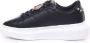 Just Cavalli Zwarte Sneakers Verhoog Stijl Mode Comfort Black Dames - Thumbnail 5