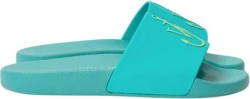 JW Anderson Anker Pool Slide Sandalen Blue Dames