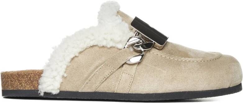 JW Anderson Beige Gourmet Loafer Sandalen Beige Heren