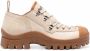 JW Anderson Beige Leren Veterschoenen Enkellaarzen Beige Dames - Thumbnail 1