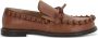 JW Anderson Bruine Leren Platte Schoenen met Strik Brown Heren - Thumbnail 1