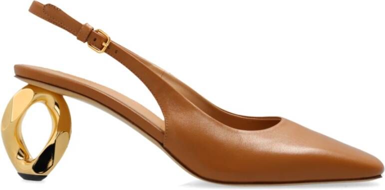 JW Anderson Catena hoge hakken Brown Dames