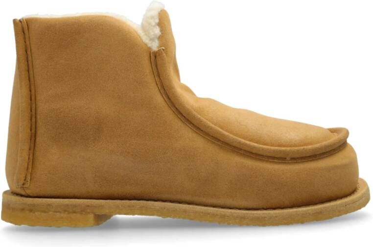 JW Anderson Enkellaarsjes voor de Sneeuw Beige Dames