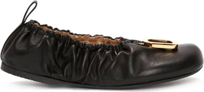 JW Anderson Gesp Ballerina Schoenen Black Dames