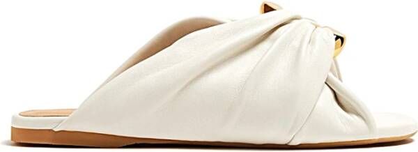 JW Anderson Klassieke Ciabatta Loafers Schoenen Beige Dames