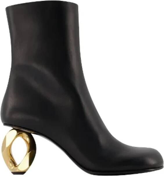 JW Anderson Leather boots Black Dames