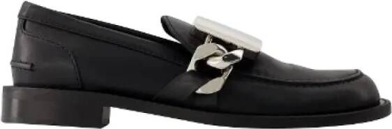 JW Anderson Leather flats Black Dames