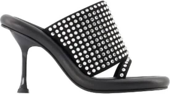 JW Anderson Leather sandals Black Dames