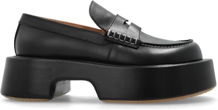 JW Anderson Leren schoenen Black Dames