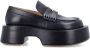 JW Anderson Platform Moccasin Schoenen voor Vrouwen Black Dames - Thumbnail 1