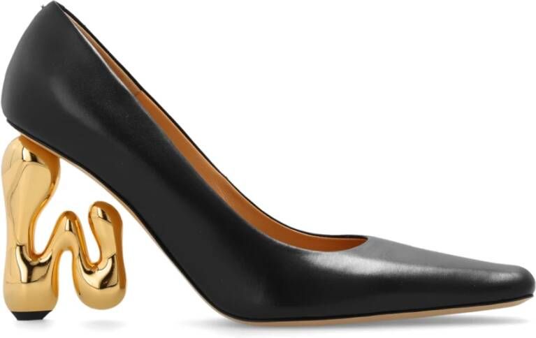 JW Anderson Pumps met logo Zwart Dames