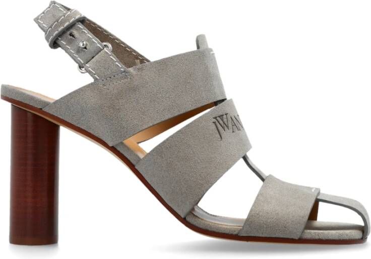 JW Anderson Sandalen met hak Gray Dames