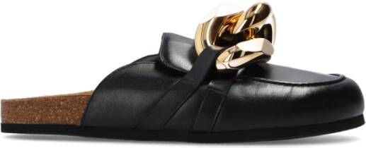 JW Anderson Teen Slippers en Slide Sandalen Black Heren