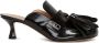 JW Anderson Zwarte Kwast Kitten Hak Muilezel Black Dames - Thumbnail 1