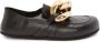 JW Anderson Zwarte Leren Casual Loafers Black Dames - Thumbnail 1