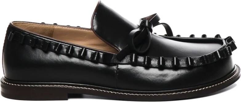 JW Anderson Zwarte platte schoenen Black Heren