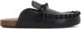 JW Anderson Zwarte Ruffle Loafer Schoenen Black Heren - Thumbnail 1