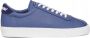 K-way Blauwe Leren Lage Tennis Sneakers Blue Heren - Thumbnail 1