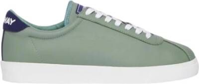 K-way Stijlvolle Sneakers voor Mannen Green Heren