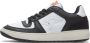 Kangaroos Game Lo Black White Zwart Leer Lage sneakers Unisex - Thumbnail 2