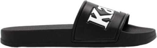 Kappa Comfortabele Slides voor dagelijks gebruik Black Dames