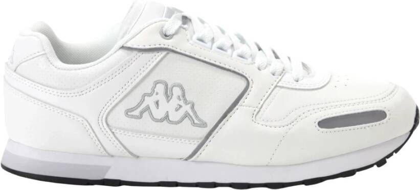 Kappa Grijs Logo Wit White Heren