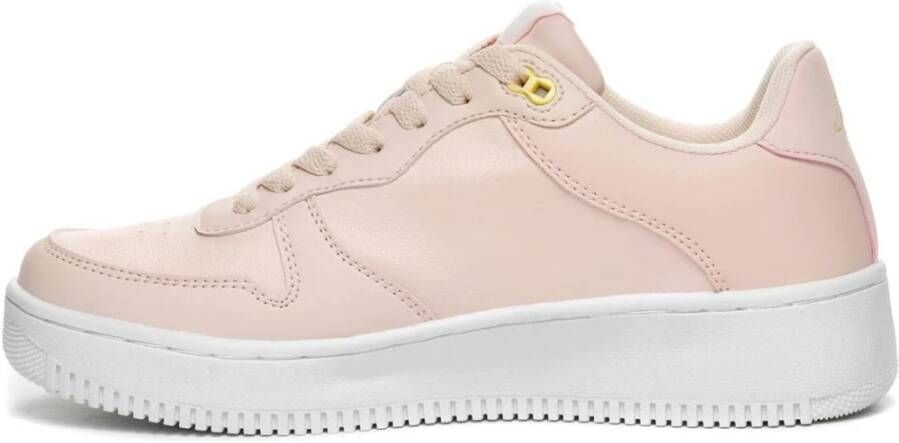 Kappa Lage Unisex Sneakers met Logo Pink Dames